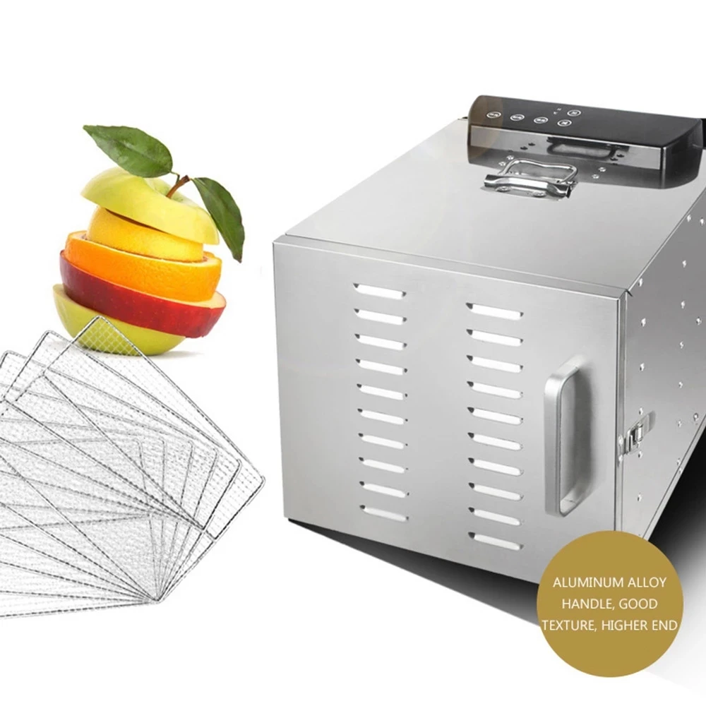 6-Layers Food Dehydrator Fruit Drying Machine Dryer For Vegetables Dried Fruit Meat Drying Machine Stainless 
6-Layers Food Dehydrator Fruit Drying Machine Dryer For Vegetables Dried Fruit Meat Drying Machine Stainless