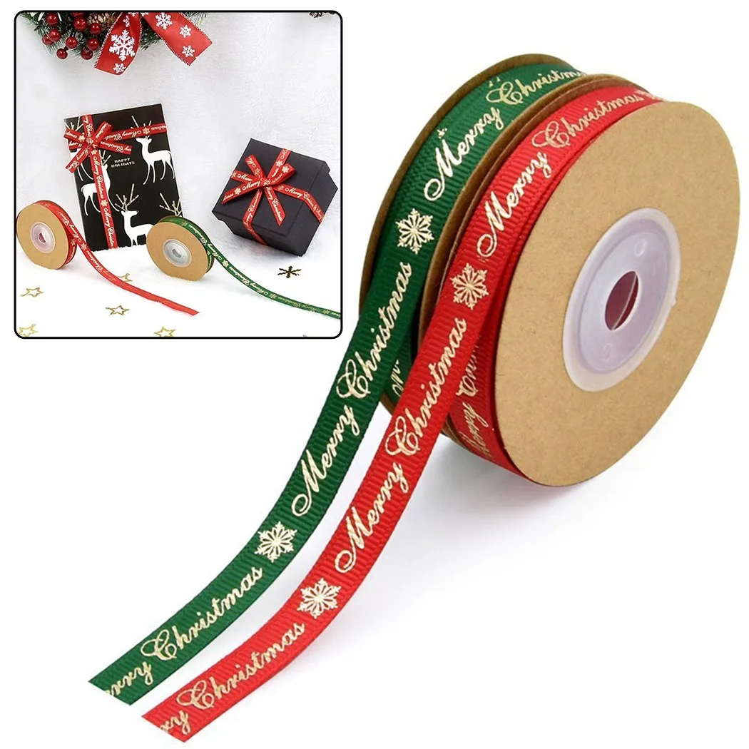 10mm 10yards Christmas Ribbon Printed Grosgrain Ribbons For Gift Wrapping Wedding Decor Hair Bows DIY Christmas Decor Ribbon
10mm 10yards Christmas Ribbon Printed Grosgrain Ribbons For Gift Wrapping Wedding Decor Hair Bows DIY Christmas Decor Ribbon