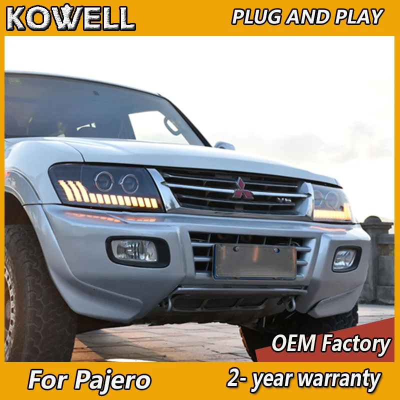 Mitsubishi Pajero V73 Headlight 2000-2012 Pajero LED Light Pajero V78 Headlamp Dynamic Turn Signal DRL Car Montero Accessories
Mitsubishi Pajero V73 Headlight 2000-2012 Pajero LED Light Pajero V78 Headlamp Dynamic Turn Signal DRL Car Montero Accessories