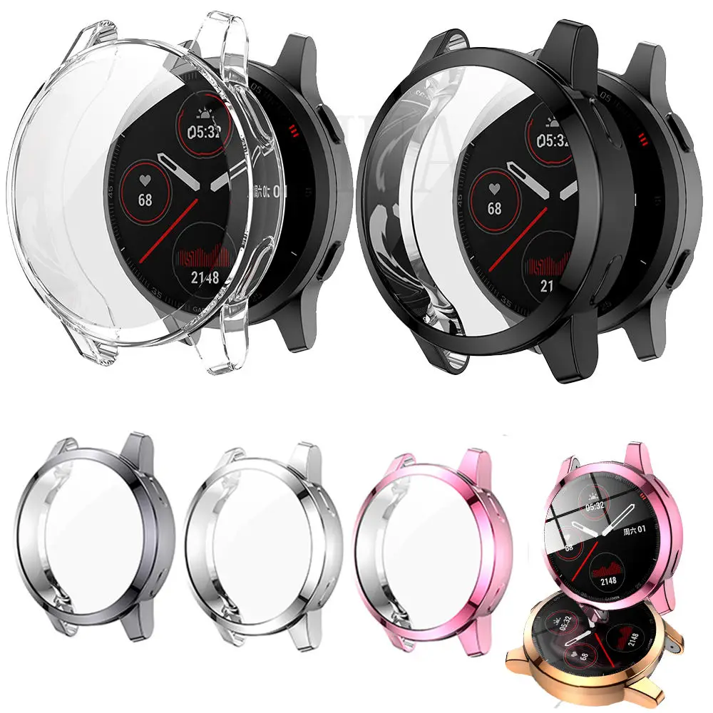 TPU Transparent Screen Protective Watch Case For Garmin Venu 2 / vivoactive 4 full Protector Cover frame Shock-resistant Shell
TPU Transparent Screen Protective Watch Case For Garmin Venu 2 / vivoactive 4 full Protector Cover frame Shock-resistant Shell