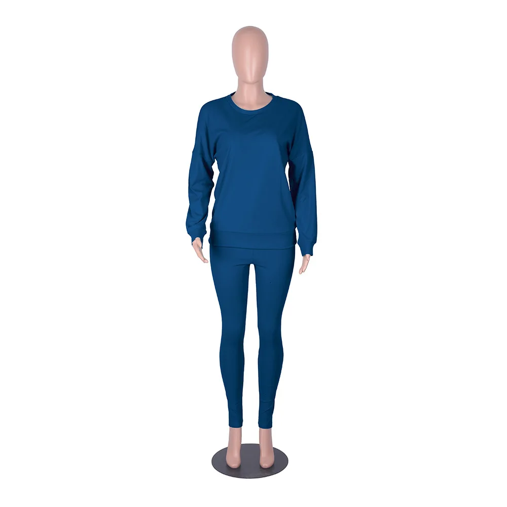 Solid Bodycon Women Matching Set Long Sleeve Fashion Casual Two Piece Outfits Basic Long Sleeve Tshirt and Biker Pant Tracksuit
Solid Bodycon Women Matching Set Long Sleeve Fashion Casual Two Piece Outfits Basic Long Sleeve Tshirt and Biker Pant Tracksuit