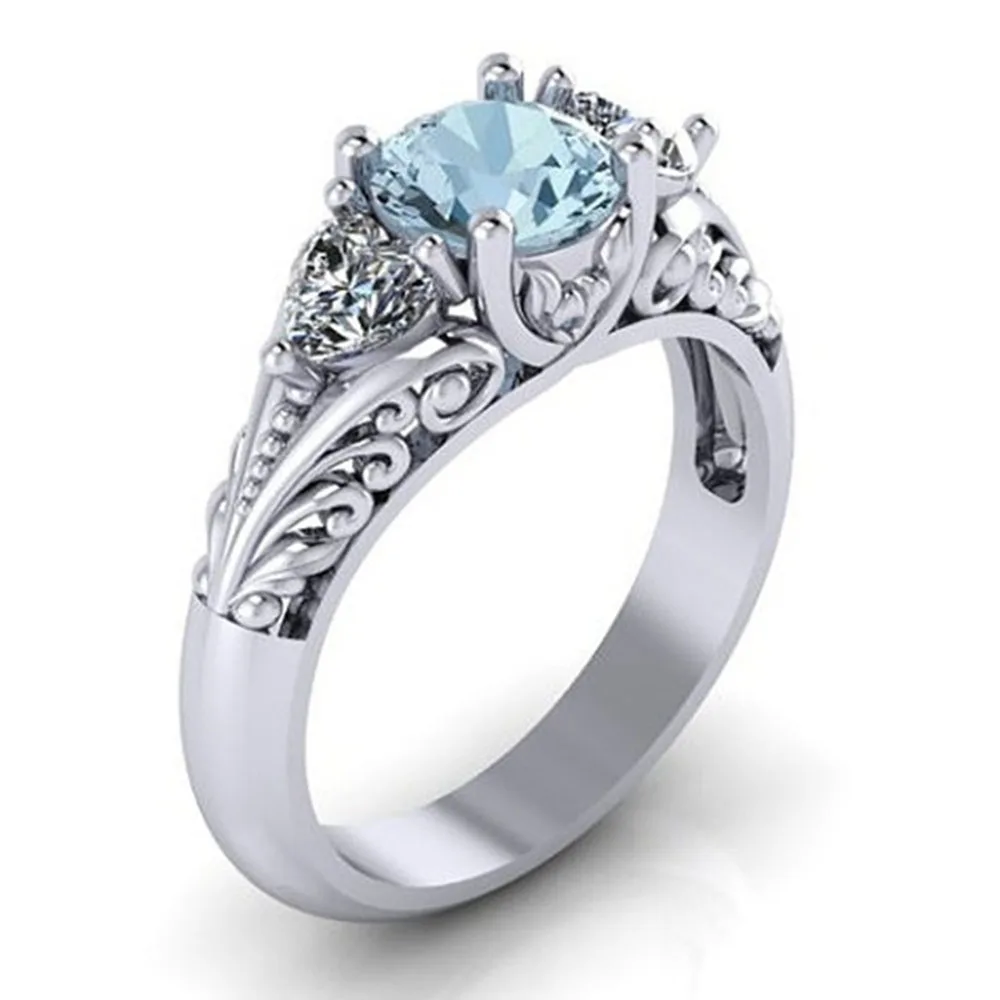 Women's Luxury Wedding Engagement Green Zircon Ring Retro Silver Color Ring Band with Crystals Stone Finger Ring Jewelry Gift
Women's Luxury Wedding Engagement Green Zircon Ring Retro Silver Color Ring Band with Crystals Stone Finger Ring Jewelry Gift