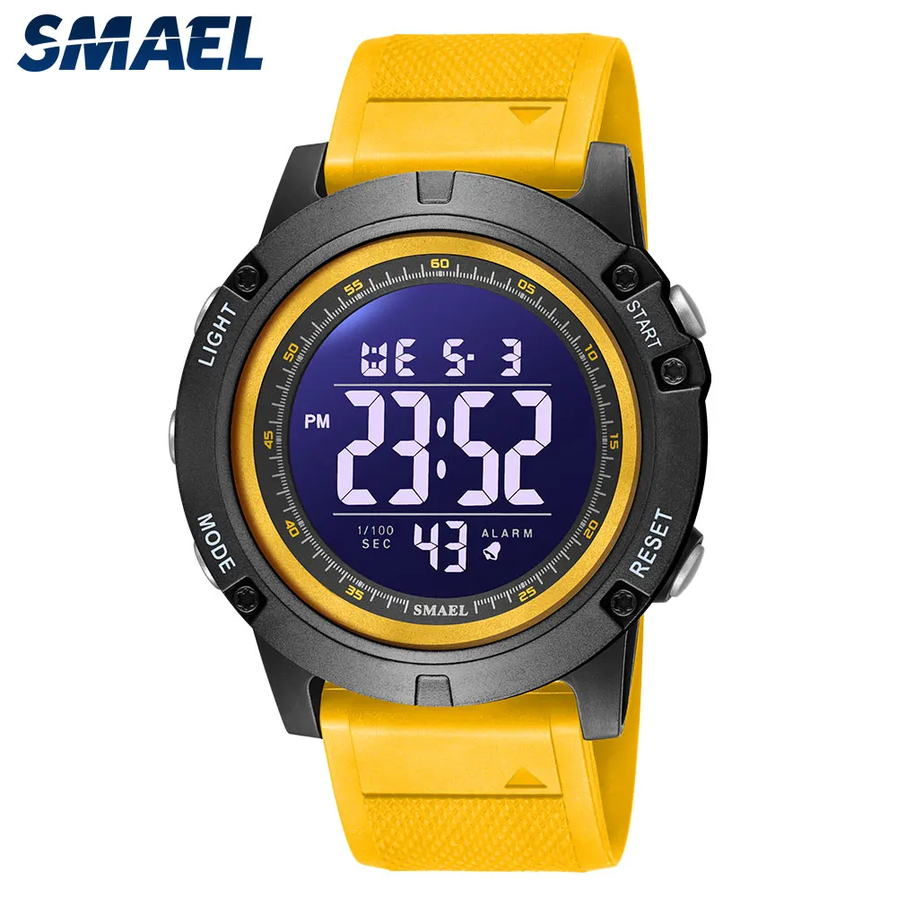 Digtial Sports Watches Men 50M Waterproof LED Back Light Stopwatch Alarm Clock Auto Date Wristwatches 1902 Sport Watch Military
Digtial Sports Watches Men 50M Waterproof LED Back Light Stopwatch Alarm Clock Auto Date Wristwatches 1902 Sport Watch Military