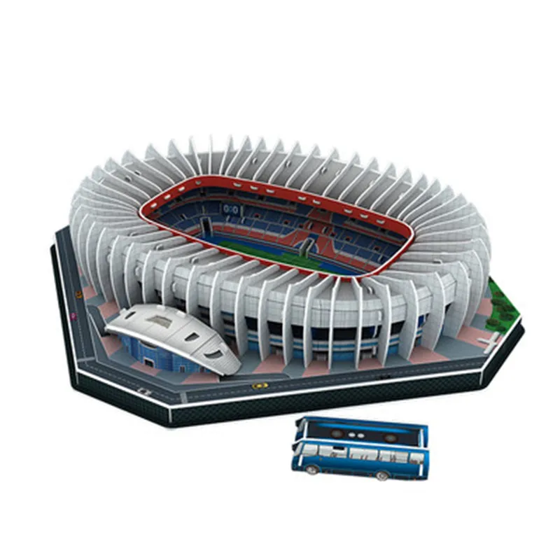 2020 New Football Stadium 3D Puzzle Mexican Spain Playground World Architecture Model Assembled Building Toys For Children
2020 New Football Stadium 3D Puzzle Mexican Spain Playground World Architecture Model Assembled Building Toys For Children