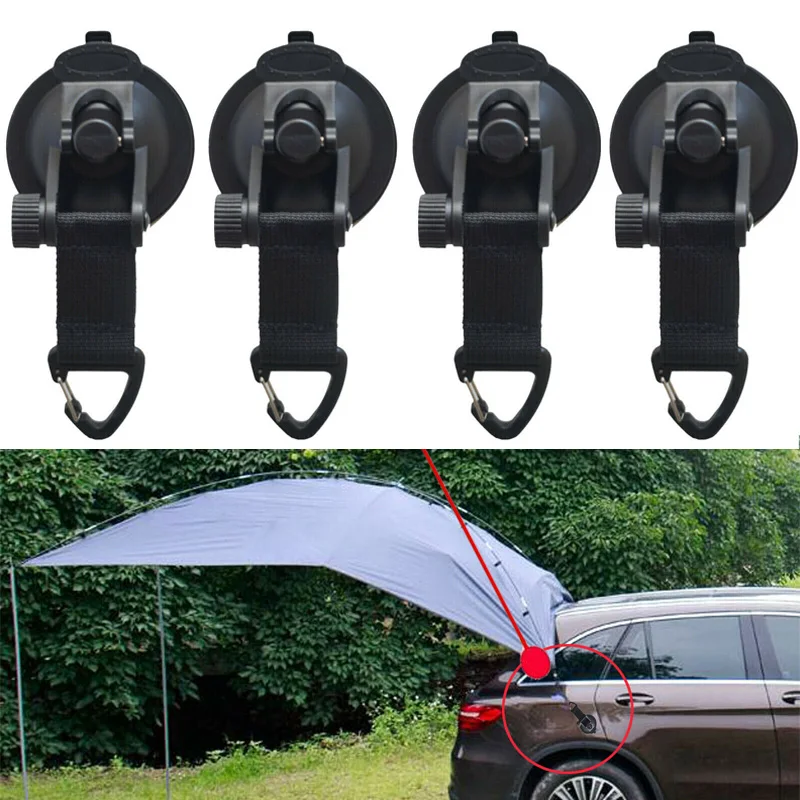 4pcs/Set Suction Cup Tie Downs Hook For Car Awning Camping Tarp Boat Reused Multi-function Tool Outdoor Travel
4pcs/Set Suction Cup Tie Downs Hook For Car Awning Camping Tarp Boat Reused Multi-function Tool Outdoor Travel