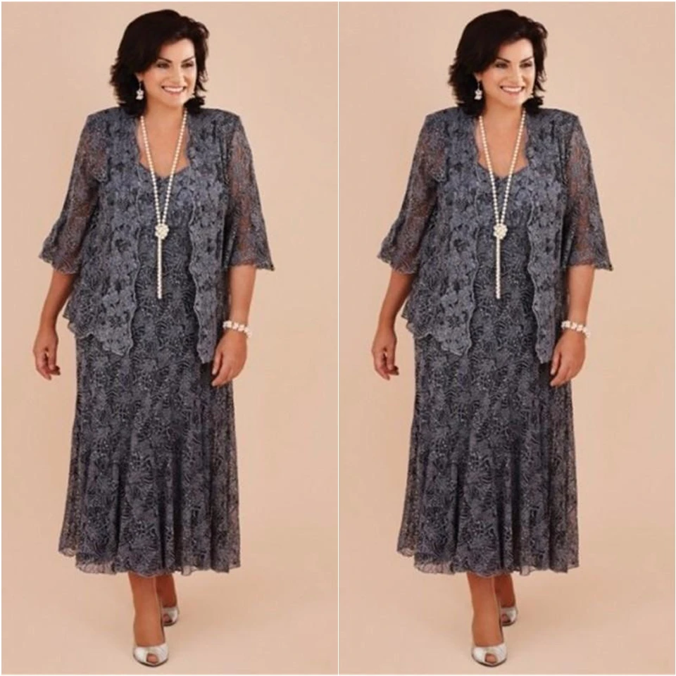 V-neck length new bride's three-quarter mother dress lace prom evening dress with jacket custom formal dress two-piece tea
V-neck length new bride's three-quarter mother dress lace prom evening dress with jacket custom formal dress two-piece tea