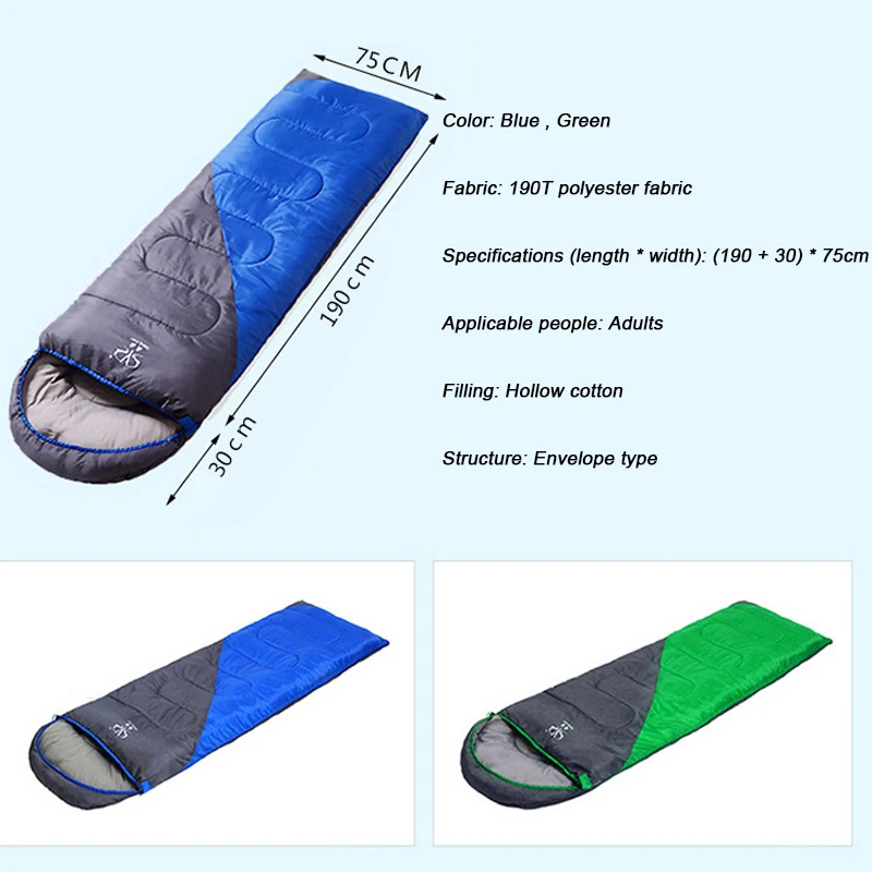 Camping Sleeping Bag Lightweight 4 Season Warm & Cold Envelope Backpacking Sleeping Bag for Outdoor Traveling Hiking Waterproof
Camping Sleeping Bag Lightweight 4 Season Warm & Cold Envelope Backpacking Sleeping Bag for Outdoor Traveling Hiking Waterproof
