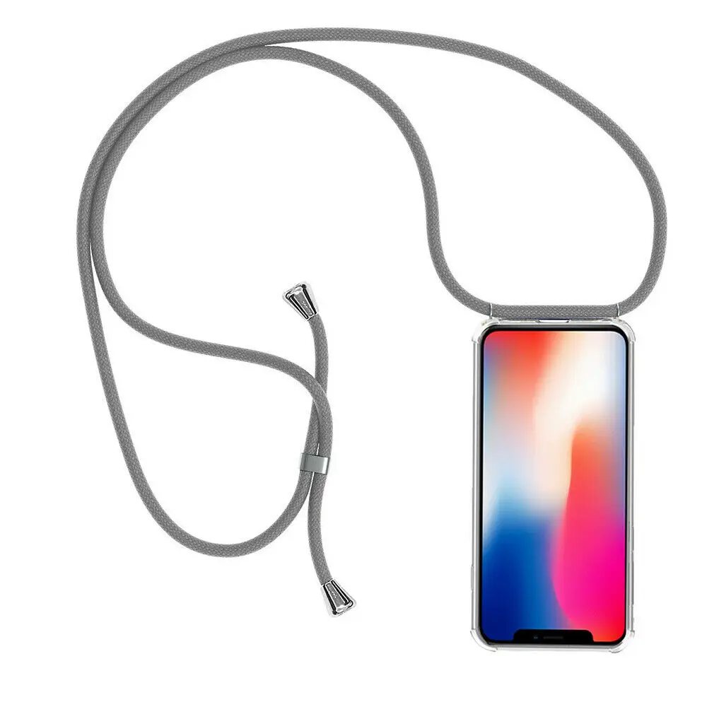 Прозрачный мягкий чехол для телефона из ТПУ с ремешком на шее Oneplus One Plus 7T 7 Pro 5G 6T 6 5T
