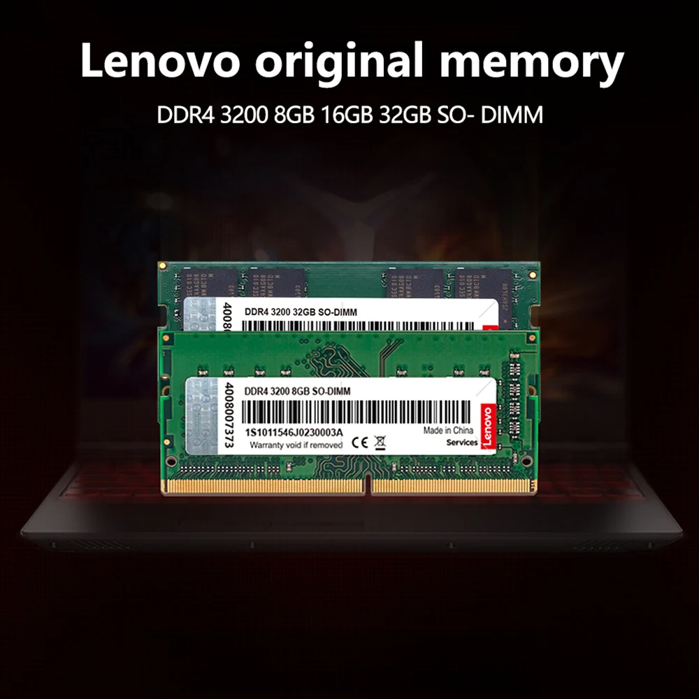 Оперативная память Lenovo DDR4 8 ГБ 16 32 2400 МГц 2133 2666 3200 sodimm для ноутбука