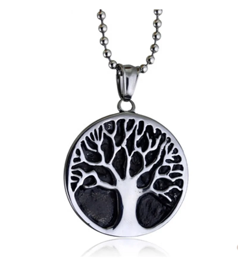 tree of life pendant necklace woen retro mens chain punk male pendant chain fashion men jewelry 316L stainless steel necklace
tree of life pendant necklace woen retro mens chain punk male pendant chain fashion men jewelry 316L stainless steel necklace