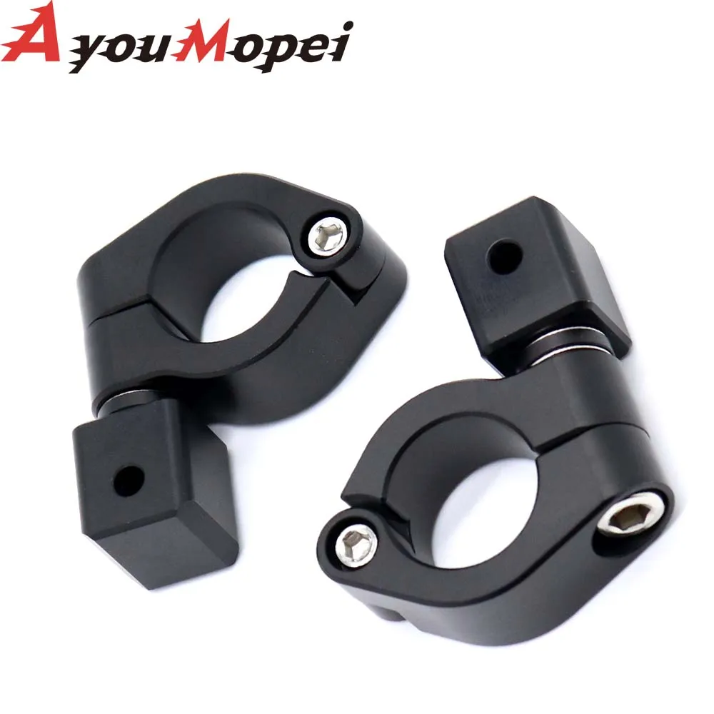 Headlight Aux Lights Bracket Fog Lamp Supporter for 25mm Bar Universal Motorcycle Front Head Light Accessories CNC Aluminum
Headlight Aux Lights Bracket Fog Lamp Supporter for 25mm Bar Universal Motorcycle Front Head Light Accessories CNC Aluminum