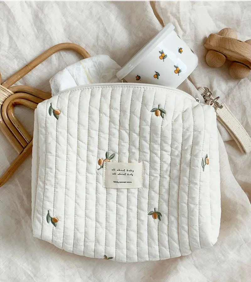 Portable Mommy Bag Bear Tulip Olive Embroidered Cotton Baby Stroller Bag Cream Color Mom Bags for Mommy Baby Diaper Nappy Bag
Portable Mommy Bag Bear Tulip Olive Embroidered Cotton Baby Stroller Bag Cream Color Mom Bags for Mommy Baby Diaper Nappy Bag