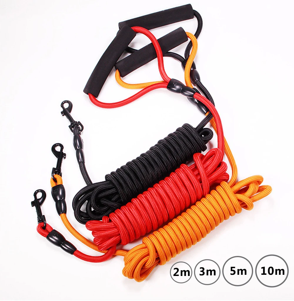 Pet Outdoor Dog leash Nylon For small big Dog cat lead Long leashes 2m/3m/5m/10m With handle rope Dog Supplies For dropshipping
Pet Outdoor Dog leash Nylon For small big Dog cat lead Long leashes 2m/3m/5m/10m With handle rope Dog Supplies For dropshipping