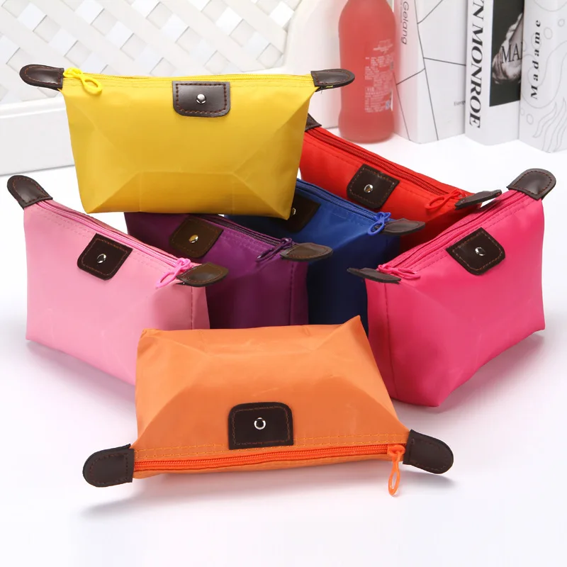 Women Cute Oxford Cloth Cosmetic Bag Waterproof Soild Color Foldable Storage Pouch Make Up Toiletry Bag
Women Cute Oxford Cloth Cosmetic Bag Waterproof Soild Color Foldable Storage Pouch Make Up Toiletry Bag