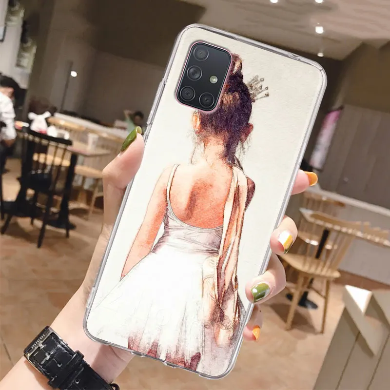 TPU Soft Case for Samsung Galaxy A10 A10E A20s A30 A40 A50 A70 A01 A31 A41 A51 A71 Cover BALLERINA Ballet Dancer girl Cases
TPU Soft Case for Samsung Galaxy A10 A10E A20s A30 A40 A50 A70 A01 A31 A41 A51 A71 Cover BALLERINA Ballet Dancer girl Cases