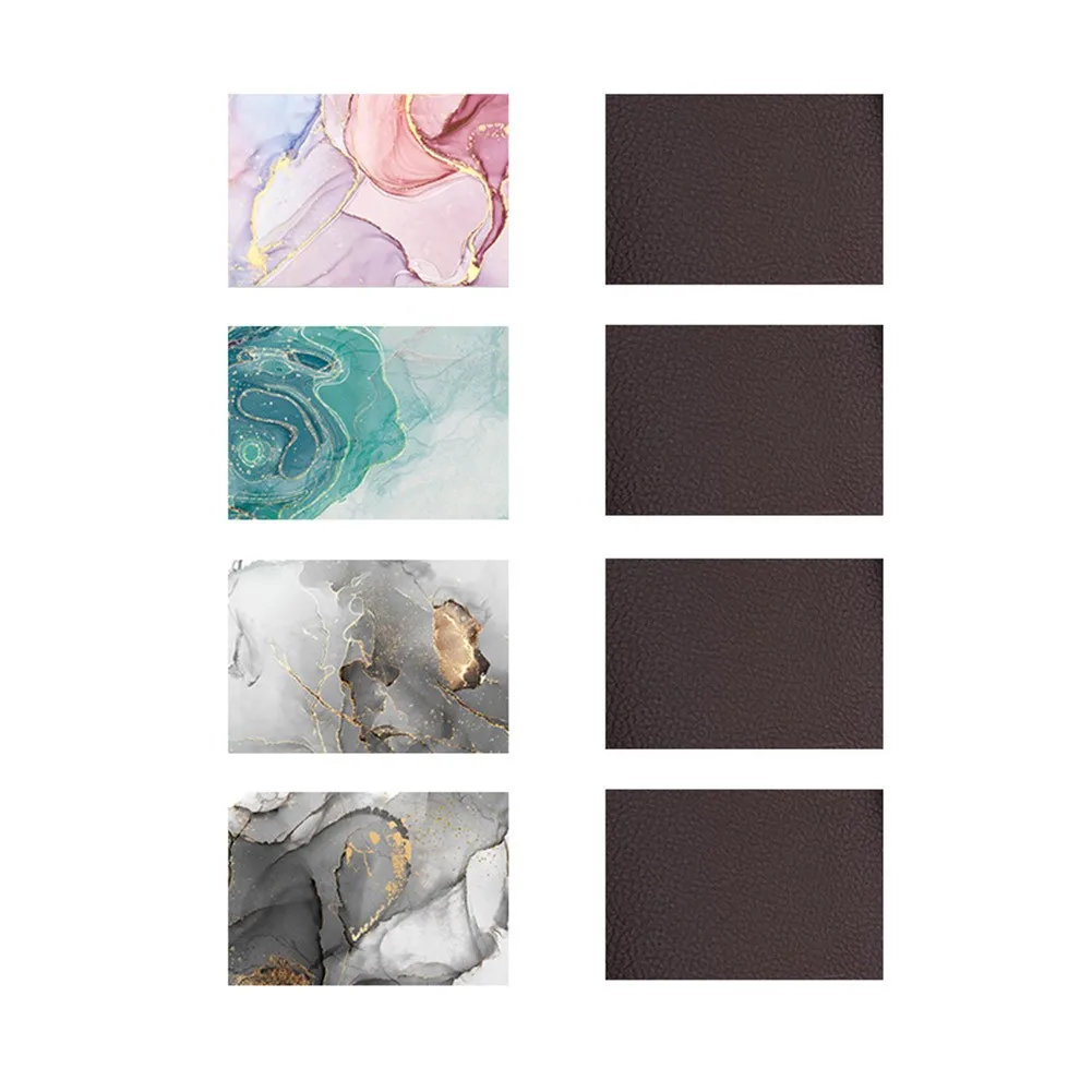 1pc 45*30cm Table Placemat Leather Placemat, Printed Placemat, Waterproof And Oilproof Western Placemat
1pc 45*30cm Table Placemat Leather Placemat, Printed Placemat, Waterproof And Oilproof Western Placemat