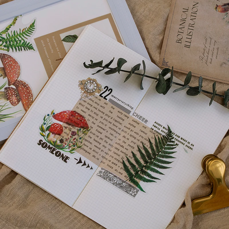 VanYi 6 Designs 40Pcs/lot Nature Photo Album PET Material Stationery Plant Stickers Scrapbooking Album Planner Bullet Journal
VanYi 6 Designs 40Pcs/lot Nature Photo Album PET Material Stationery Plant Stickers Scrapbooking Album Planner Bullet Journal