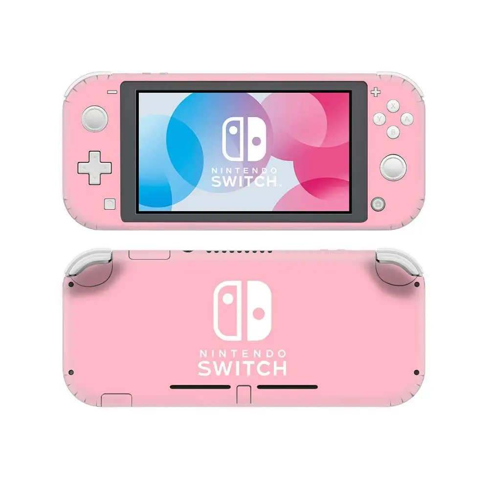 Pure Color Pink Purple NintendoSwitch Skin Sticker Cover For Nintendo Switch Lite Protector Nintend | Электроника