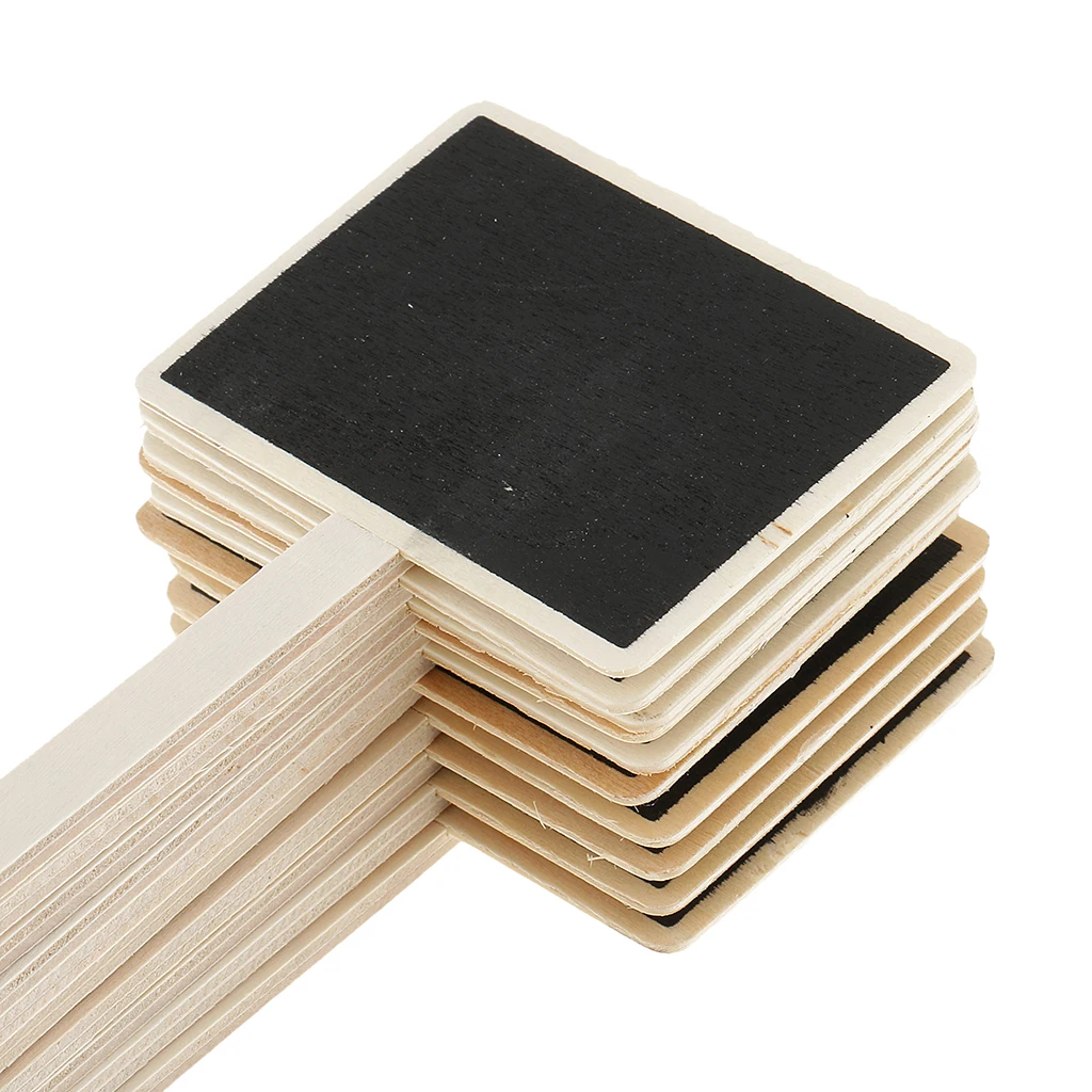 10 Pcs Mini Wooden Note Blackboard Memo Sign Message Chalkboard Plants Lable
10 Pcs Mini Wooden Note Blackboard Memo Sign Message Chalkboard Plants Lable