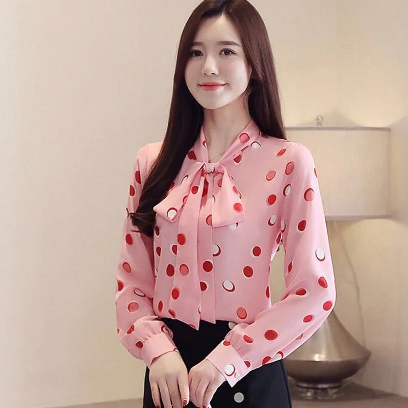Autumn Spring New Long Sleeves Top Elegant Youthful-looking Slim Fit Fashion Splicing Temperament Chiffon Shirt Women's Clothing
Autumn Spring New Long Sleeves Top Elegant Youthful-looking Slim Fit Fashion Splicing Temperament Chiffon Shirt Women's Clothing
