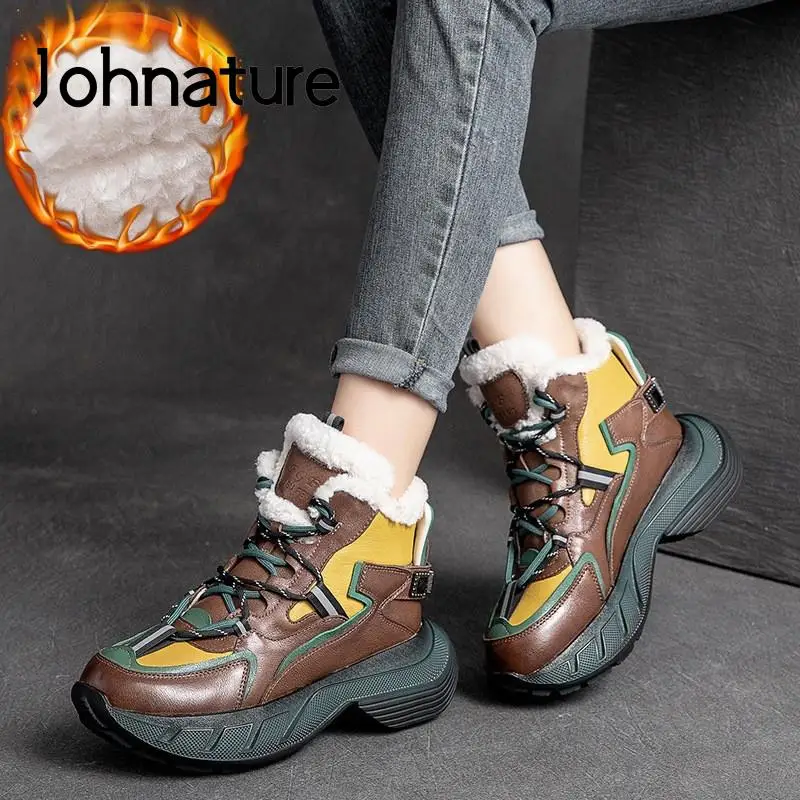 Женские ботинки из натуральной кожи Johnature, теплые ботинки на платформе, со шнуровкой, плюшевой подкладкой, смешанные цвета, ручная работа, дл...
Женские ботинки из натуральной кожи Johnature, теплые ботинки на платформе, со шнуровкой, плюшевой подкладкой, смешанные цвета, ручная работа, дл...