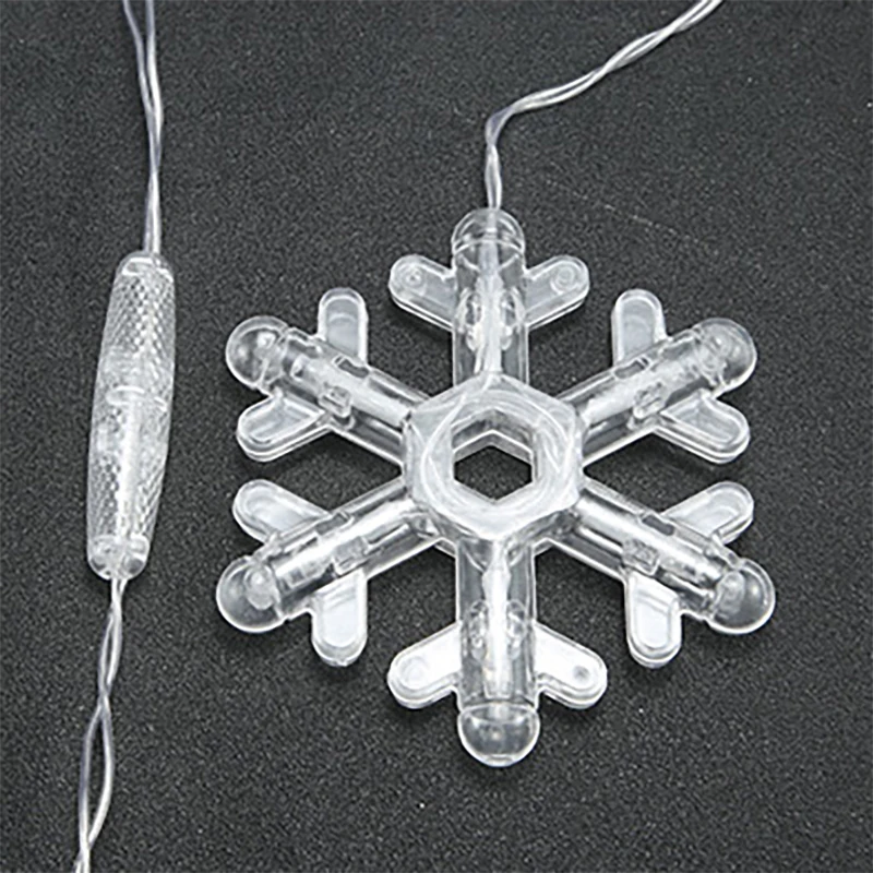 Snowflake LED String Lights Garland Curtain Light Decoration Wedding Fairy String Lights Christmas EU Party Wall Decor Lamp
Snowflake LED String Lights Garland Curtain Light Decoration Wedding Fairy String Lights Christmas EU Party Wall Decor Lamp