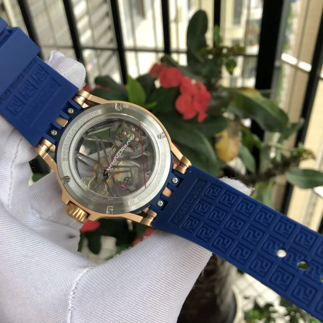 Luxury Brand New Men Rose Gold Blue Leather Rubber Tourbillion Skeleton Automatic Mechanical Stainless Steel Sapphire Watches
Luxury Brand New Men Rose Gold Blue Leather Rubber Tourbillion Skeleton Automatic Mechanical Stainless Steel Sapphire Watches