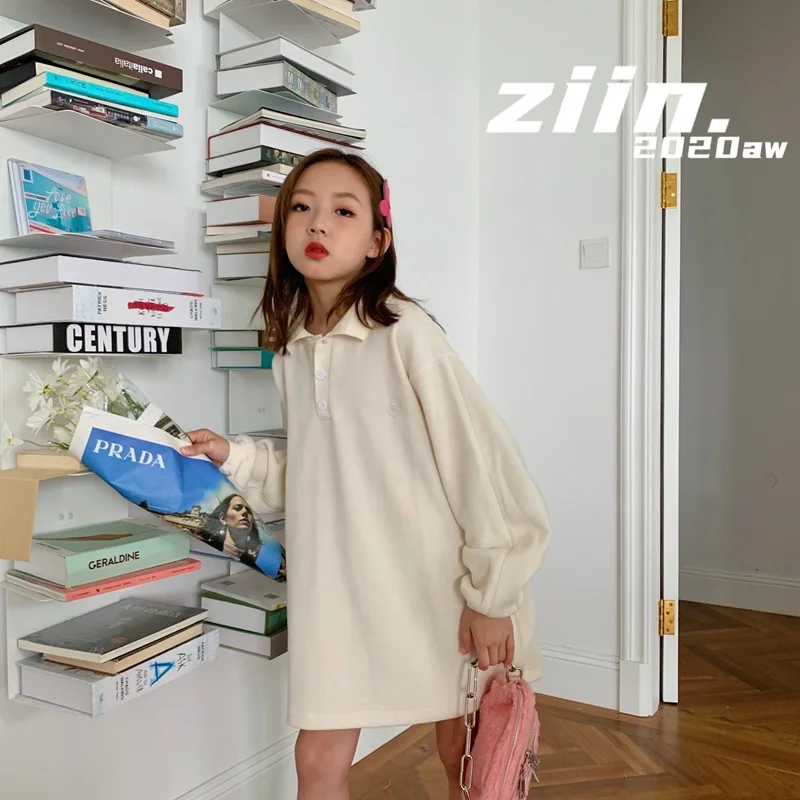 2020 autumn new children's T-shirt children's long-sleeved solid color pullover loose large version of the trendy
2020 autumn new children's T-shirt children's long-sleeved solid color pullover loose large version of the trendy