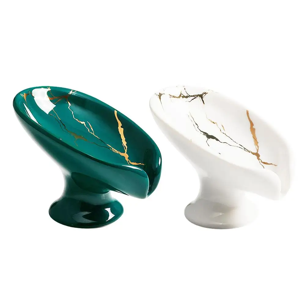 Ceramic Soap Dish Holder Leaf Shaped Soap Dish For Bathroom Shower Soap Box Sponge Soap Holder Storage Tray Soap Dish Container
Ceramic Soap Dish Holder Leaf Shaped Soap Dish For Bathroom Shower Soap Box Sponge Soap Holder Storage Tray Soap Dish Container