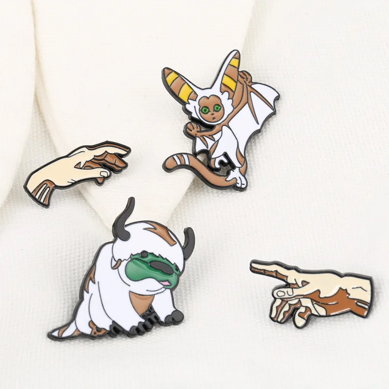 Cartoon anime devil finger children’s favorite animal metal brooch for decoration accessories pinned to school bags
Cartoon anime devil finger children’s favorite animal metal brooch for decoration accessories pinned to school bags