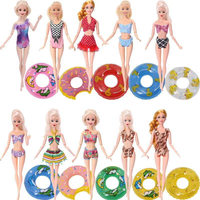 Handmade Doll Accessories Bathing Suits&Swimming Rings For Barbies Doll Cute Ladylike Style For Our Generation Doll Daily Life
Handmade Doll Accessories Bathing Suits&Swimming Rings For Barbies Doll Cute Ladylike Style For Our Generation Doll Daily Life