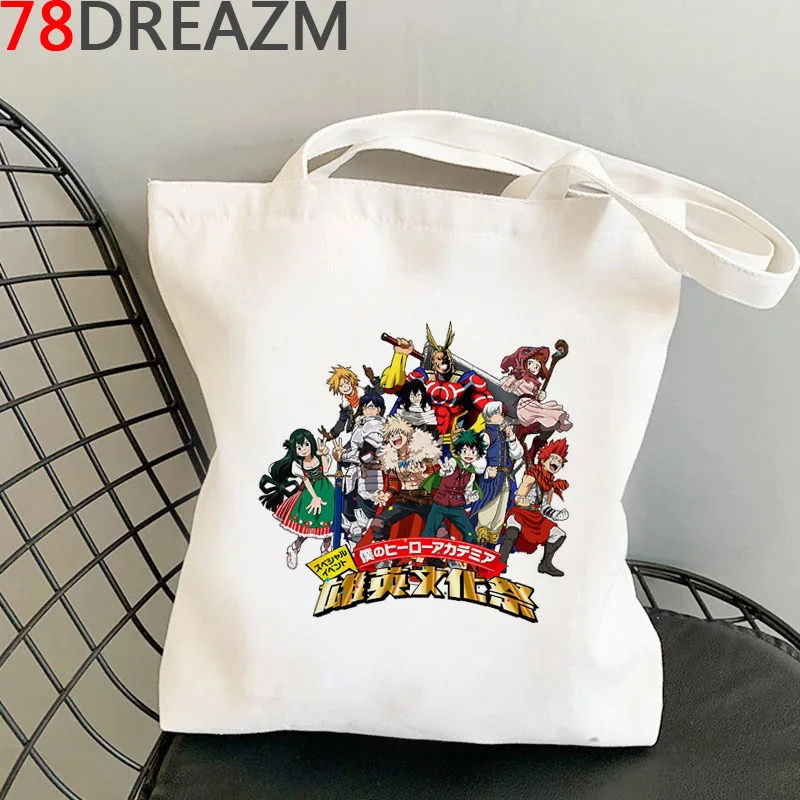 Мой герой академии для покупок рециркулирует мешок сумка-шоппер из плотной ткани хлопковый экологичный джутовый мешок сумка sacola bolsas ... 
Мой герой академии для покупок рециркулирует мешок сумка-шоппер из плотной ткани хлопковый экологичный джутовый мешок сумка sacola bolsas ...