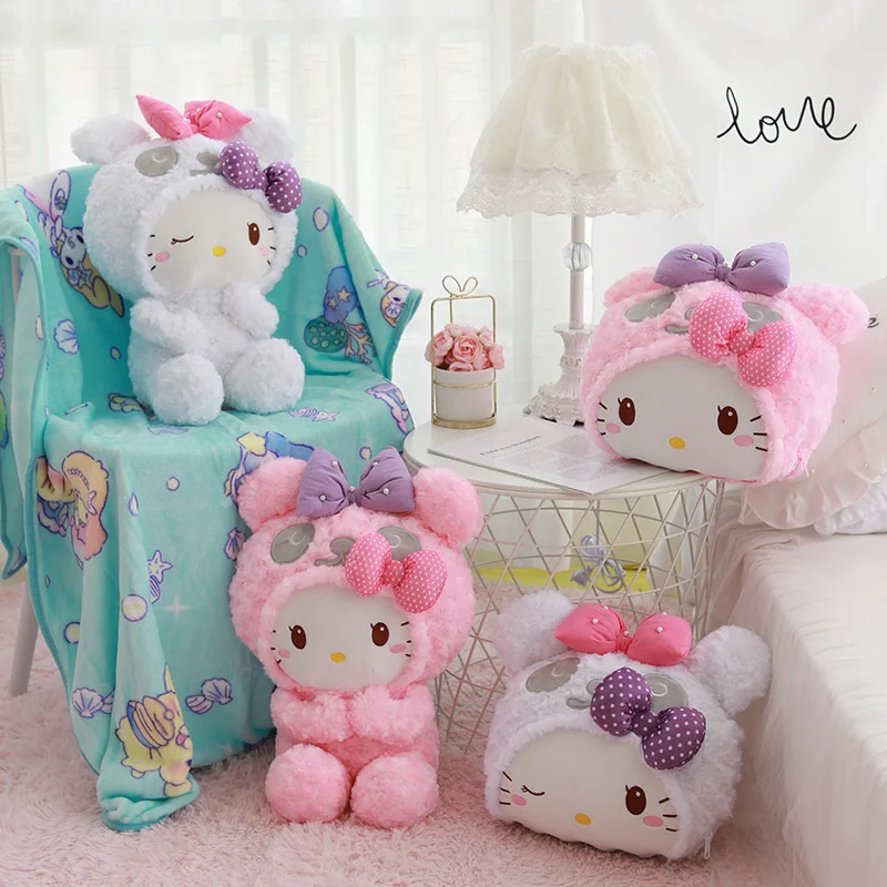 40Cm Sanrio Creative Cute Hello Kitty Pillow Plush Stuffed Toy Pink White Wink Bow-Knot 4 Styles 
40Cm Sanrio Creative Cute Hello Kitty Pillow Plush Stuffed Toy Pink White Wink Bow-Knot 4 Styles