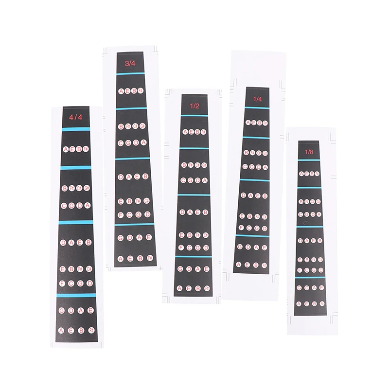 1/8-4/4 Violin Fingerboard Sticker Violin Parts Accessories Violin Intonation Stickers Fretboard Marker Beginners Learning 
1/8-4/4 Violin Fingerboard Sticker Violin Parts Accessories Violin Intonation Stickers Fretboard Marker Beginners Learning
