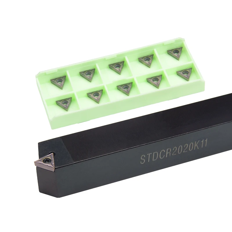 STDCR2020K11 STDCR2020K16 STDCR External Turning Tool Holder for TCMT/TCGT11/16 Carbide Inserts Lathe CNC Cutting Tools
STDCR2020K11 STDCR2020K16 STDCR External Turning Tool Holder for TCMT/TCGT11/16 Carbide Inserts Lathe CNC Cutting Tools