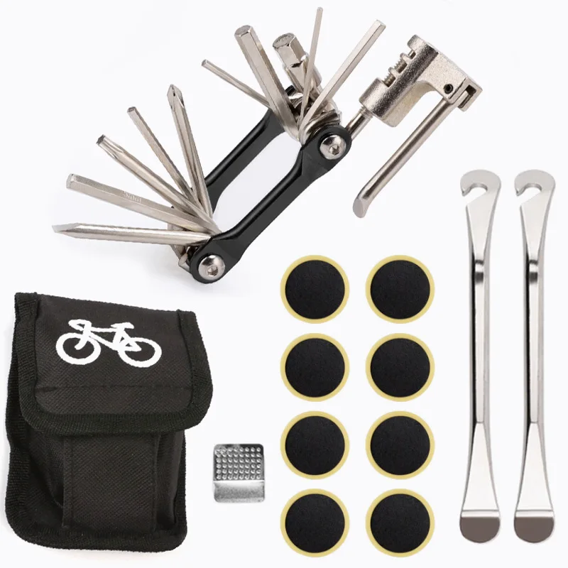 Набор инструментов для ремонта велосипеда многофункциональный комплект патч