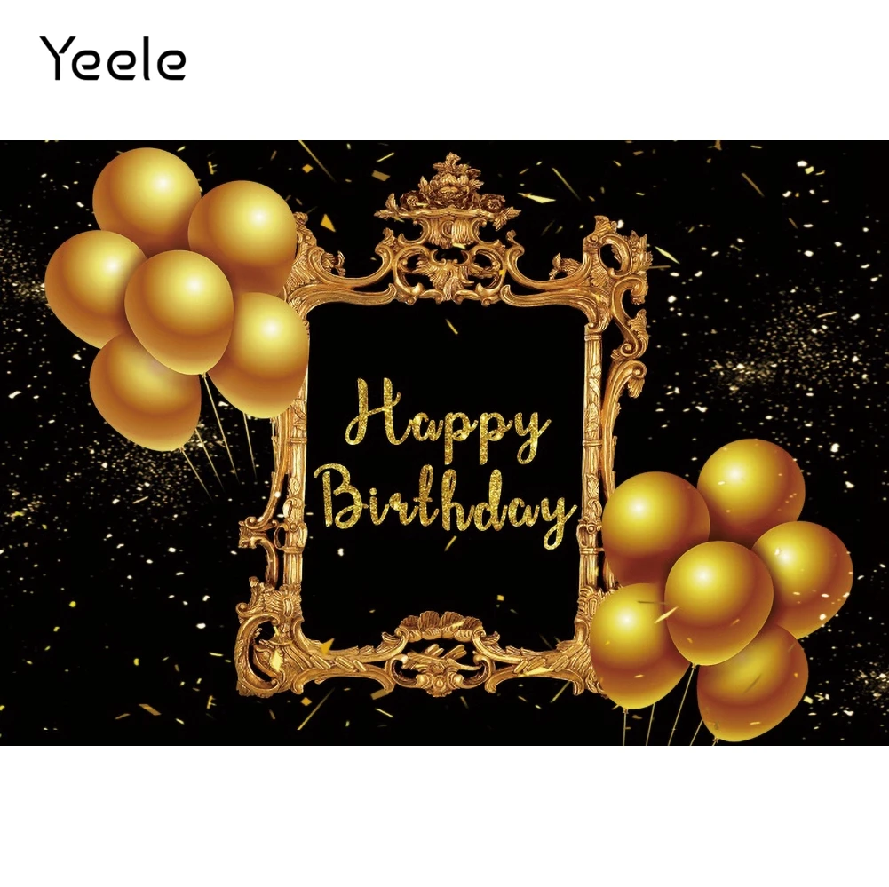 Yeele Adult Birthday Backdrop Golden Balloon Photocall Portrait Party Decor Background Photographic Photography For Photo Studio
Yeele Adult Birthday Backdrop Golden Balloon Photocall Portrait Party Decor Background Photographic Photography For Photo Studio
