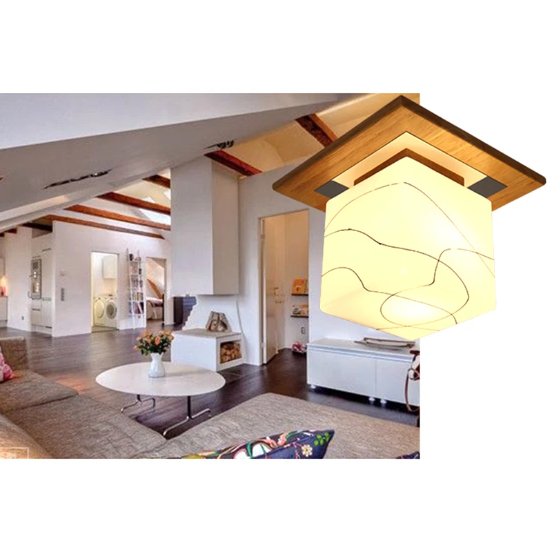 Modern LED Round Ceiling Light Fixtures for Living Room Bedroom Wood Glass Iron Home Loft Decor Square Ceiling Lamp Lights Room
Modern LED Round Ceiling Light Fixtures for Living Room Bedroom Wood Glass Iron Home Loft Decor Square Ceiling Lamp Lights Room