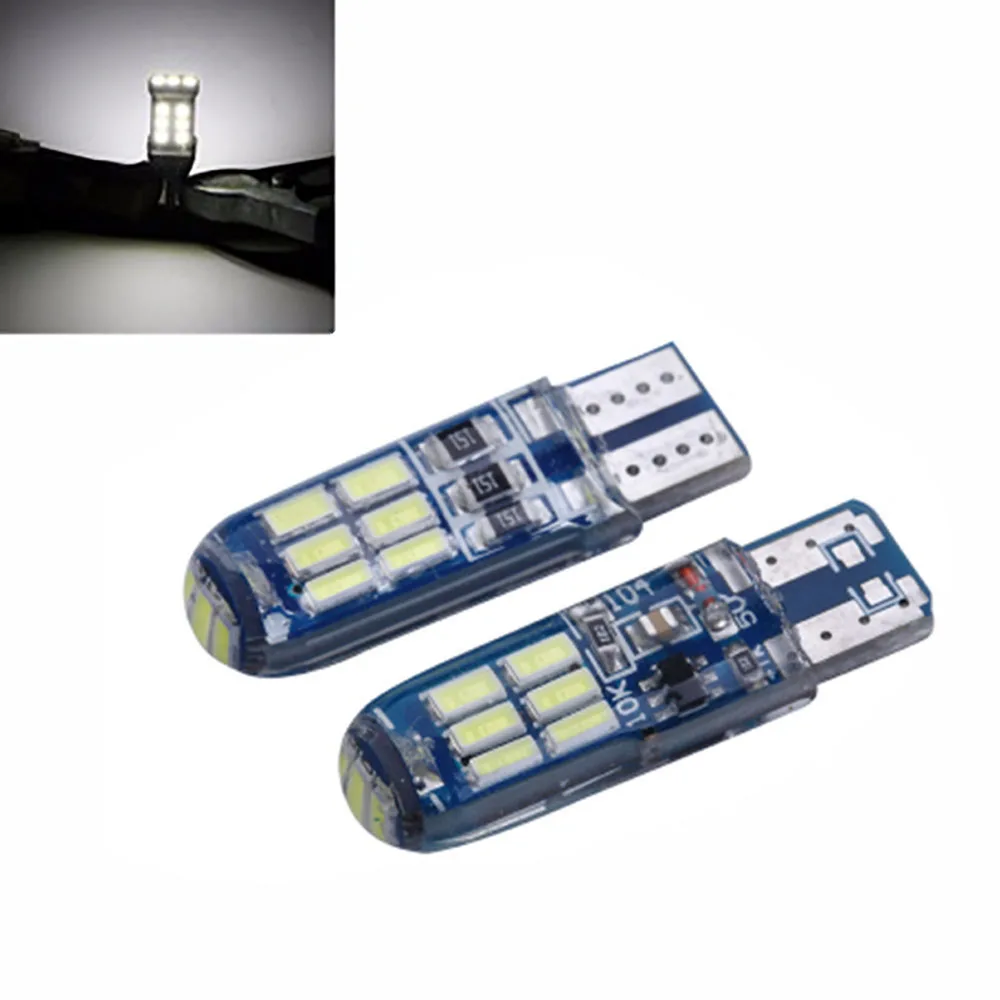 2PCS T10 4014 15SMD High Bright 1200Lm 3030 SMD LED Car Backup Reserve Lights Bulb Tail Xenon T10 Silicone Wide Lamp
2PCS T10 4014 15SMD High Bright 1200Lm 3030 SMD LED Car Backup Reserve Lights Bulb Tail Xenon T10 Silicone Wide Lamp