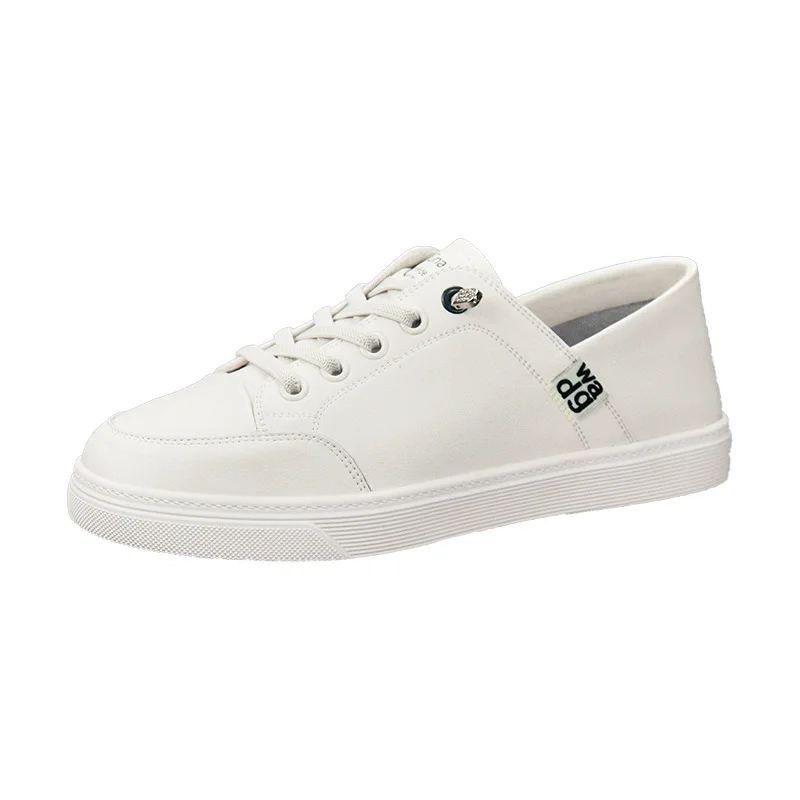 Fashionable skateboard shoes 2021 spring new genuine leather women's shoes low top spot solid color casual white shoes
Fashionable skateboard shoes 2021 spring new genuine leather women's shoes low top spot solid color casual white shoes