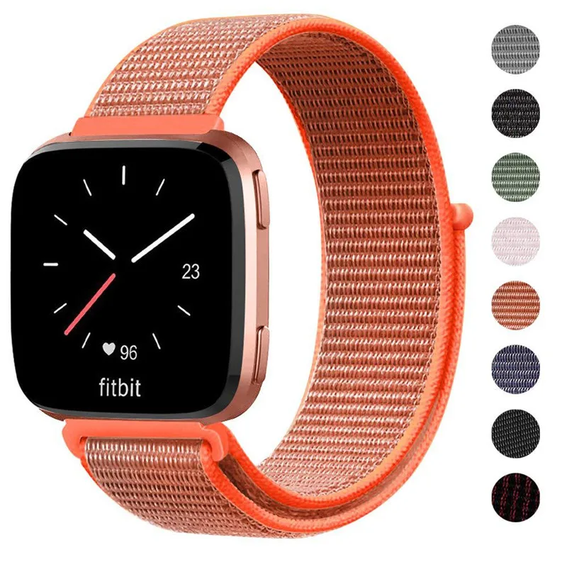 Nylon Loop Strap for Fitbit Versa/Lite/Versa2 band Smart watch replacment Watchbands belt Bracelet Fitbit Versa 2 correa
Nylon Loop Strap for Fitbit Versa/Lite/Versa2 band Smart watch replacment Watchbands belt Bracelet Fitbit Versa 2 correa