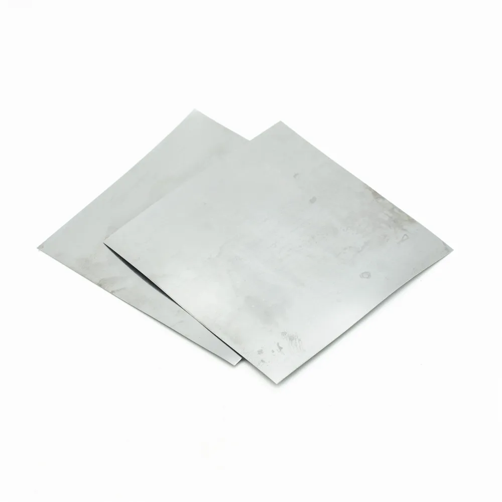 Листовая пластина из ванадия V металлический элемент 100x100x0.1/0.2/0.3/0.5/1.0 мм для