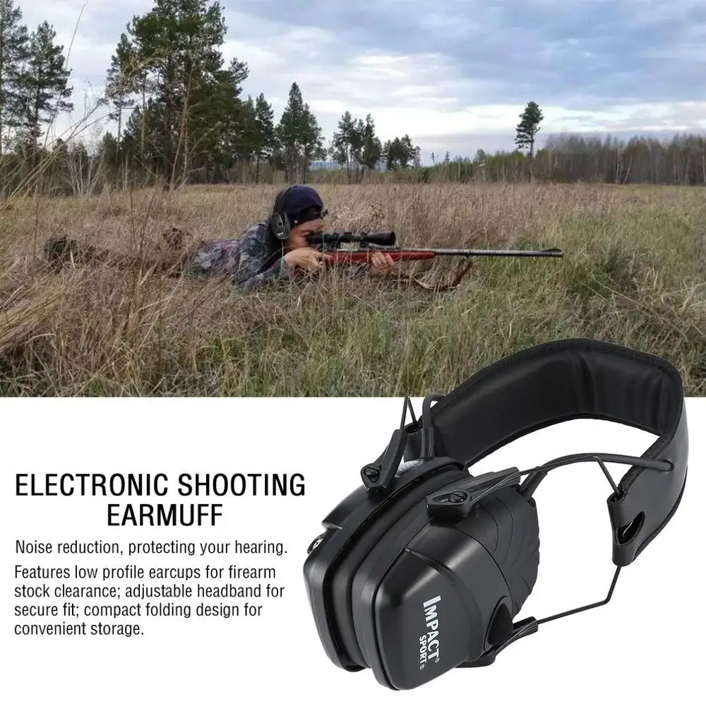 New upgrade Tactical Electronic Earmuff for Hunting shooting headphones Noise reduction Hearing Protective Ear Protection
New upgrade Tactical Electronic Earmuff for Hunting shooting headphones Noise reduction Hearing Protective Ear Protection