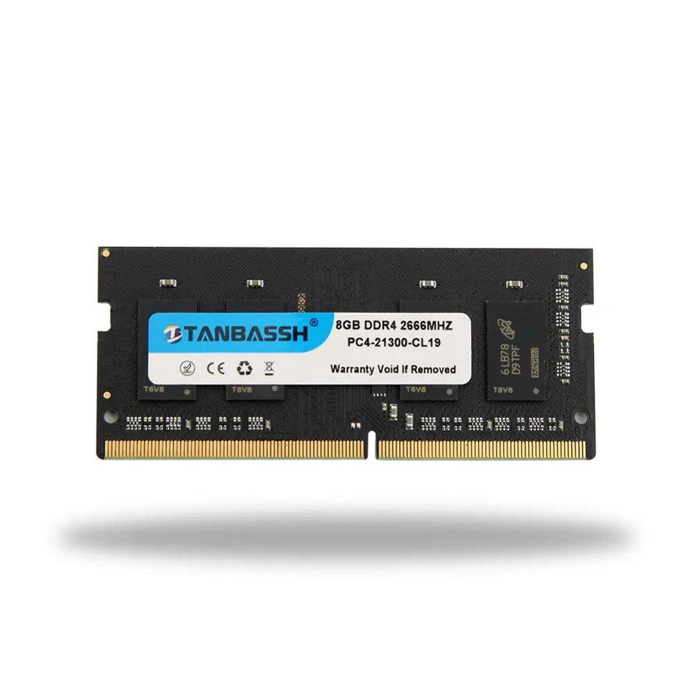 Оперативная память TANBASSH DDR4 8 ГБ 4 16 2400 МГц 2133 2666 sodimm для ноутбука