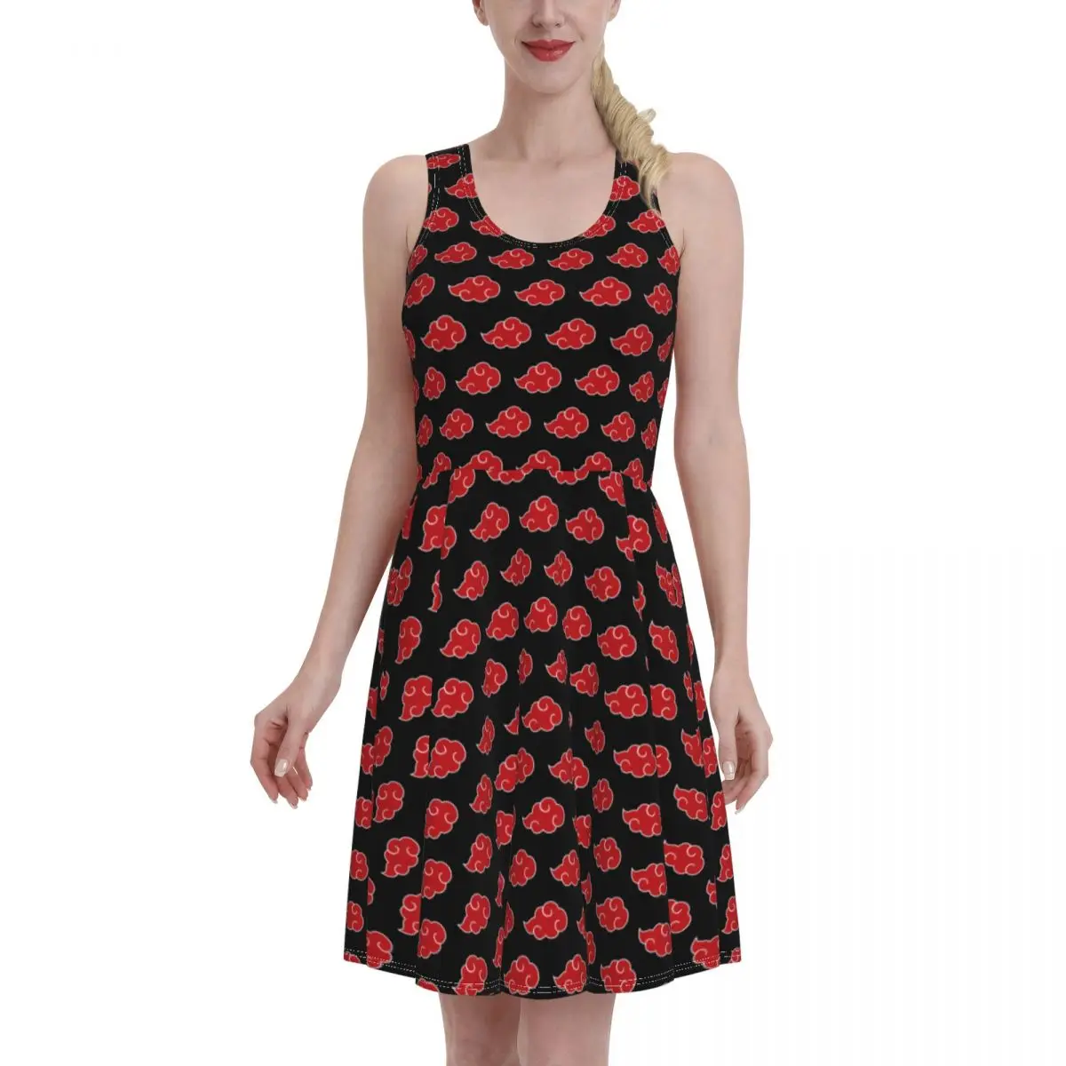 women 2021 Dress Japan Anime Akatsuki Exotic Anime Pleated skirt birthday party promo Weebs Classic vintage sleeveless dress
women 2021 Dress Japan Anime Akatsuki Exotic Anime Pleated skirt birthday party promo Weebs Classic vintage sleeveless dress