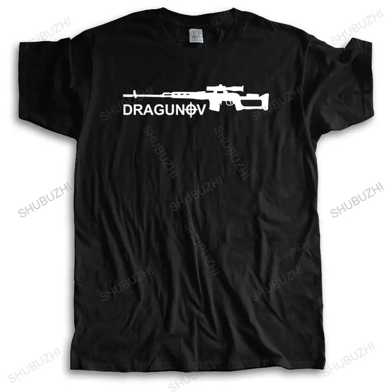 Men Cotton T Shirt Summer Brand vintage Tshirt ONE SHOT ONE KILL DRAGUNOV unisex o-neck high quality tee shirts short sleeve
Men Cotton T Shirt Summer Brand vintage Tshirt ONE SHOT ONE KILL DRAGUNOV unisex o-neck high quality tee shirts short sleeve