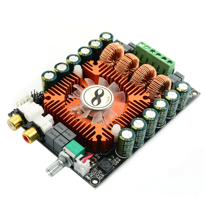 Плата усилителя TDA7498E class-D audio, 2,0 каналов, мощные моноусилители Hifi BTL 220 Вт для домашних акустических систем
Плата усилителя TDA7498E class-D audio, 2,0 каналов, мощные моноусилители Hifi BTL 220 Вт для домашних акустических систем