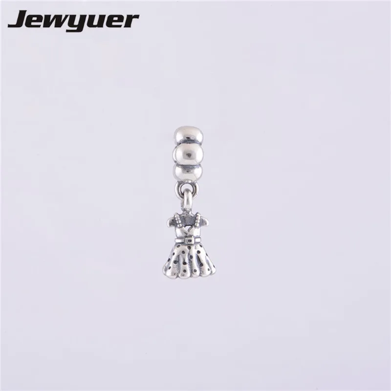 Dress Dangle Charms 925 Sterling Silver jewelry pendant charm Fit beads Bracelets Bangles pendant DIY Making assessories DA026
Dress Dangle Charms 925 Sterling Silver jewelry pendant charm Fit beads Bracelets Bangles pendant DIY Making assessories DA026