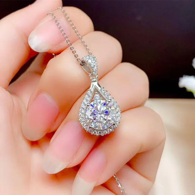 New 925 Silver Necklace Hearts And Arrows Cz Pendant Necklace For Woman Charm Jewelry Engagement Gift
New 925 Silver Necklace Hearts And Arrows Cz Pendant Necklace For Woman Charm Jewelry Engagement Gift