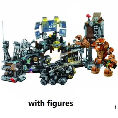 1071pcs Fighter Heroes Bat Batcave Clayface Invasion Tank Tower Jail Model Building Blocks Toy Brick Christmas birthday Gifts
1071pcs Fighter Heroes Bat Batcave Clayface Invasion Tank Tower Jail Model Building Blocks Toy Brick Christmas birthday Gifts